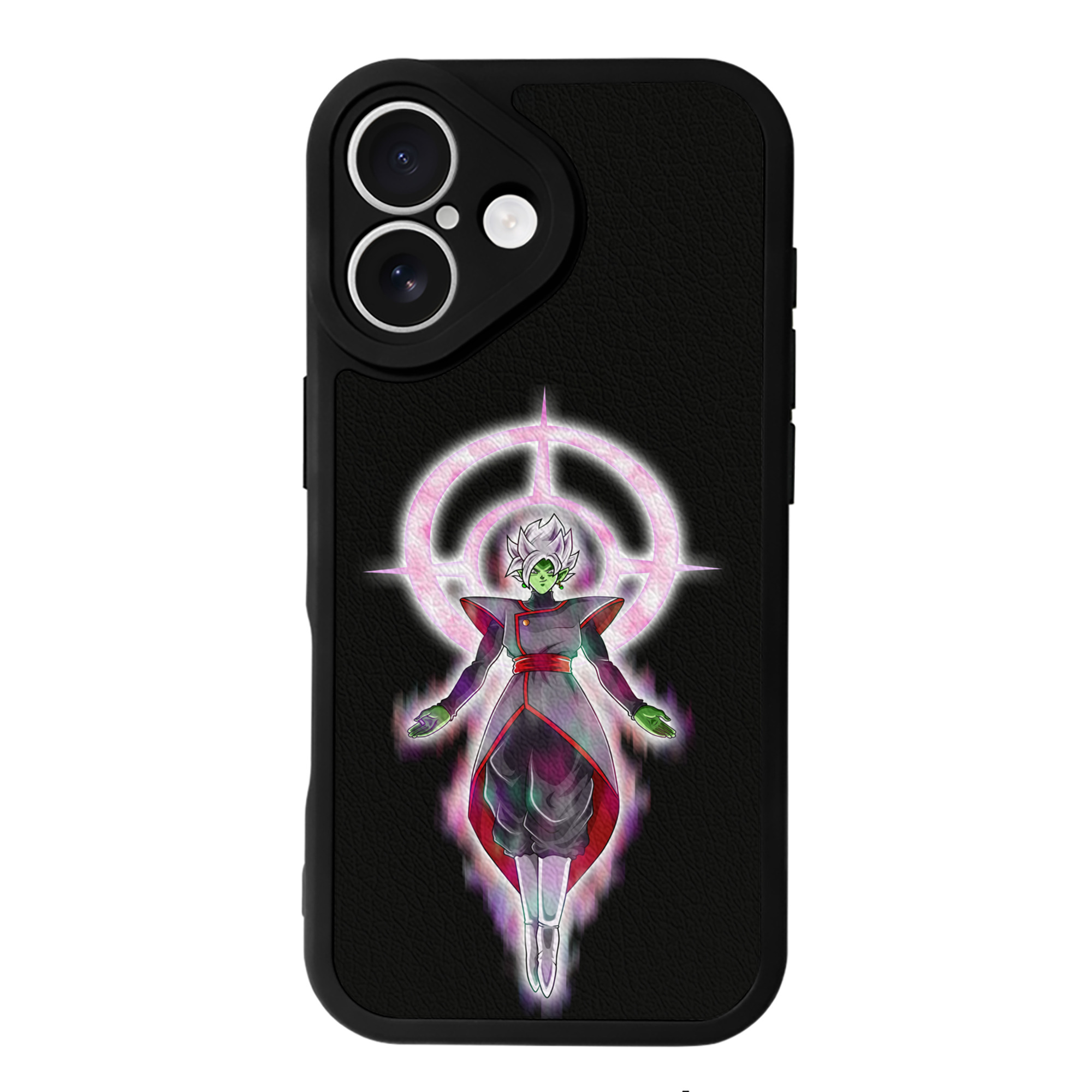 （画像用） ドラゴンボール DRAGON BALL 【iPhone 16シリーズ対応】シリコンスマホケース（レザー調） 材質：シリコン